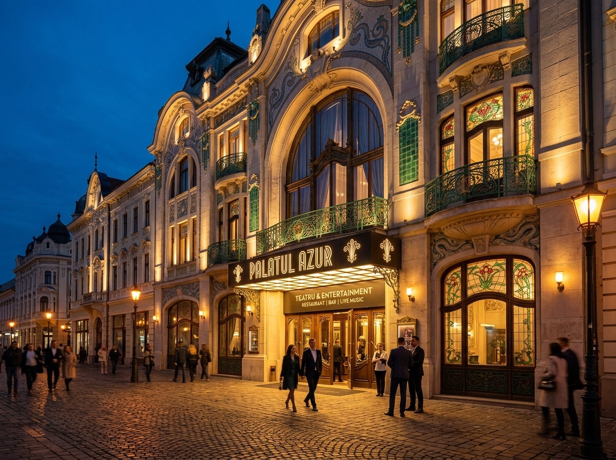Exterior elegant LuckyHallRO în Oradea
